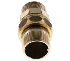 Gerade Verschraubung R1 1/4'' Messing Flachdichtung Centellen 16bar (224.8psi)