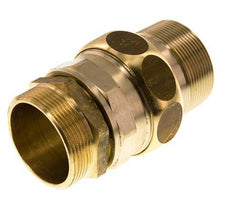 Gerade Verschraubung R2'' Messing Flachdichtung Centellen 16bar (224.8psi)