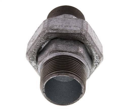 Union Straight Connector R1 1/4'' Gusseisen Flachdichtung 25bar (351.25psi)