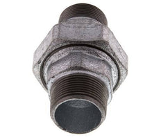 Union Straight Connector R1 1/4'' Gusseisen Flachdichtung 25bar (351.25psi)