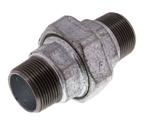 Union Straight Connector R1 1/4'' Gusseisen Flachdichtung 25bar (351.25psi)