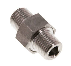 Doppelnippel R1/4'' trennbare konische Dichtung aus Edelstahl 40bar (562.0psi)