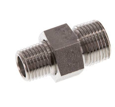 Doppelnippel R1/4'' x R3/8'' Trennbare konische Dichtung aus Edelstahl 40bar (562.0psi)