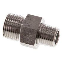 Doppelnippel R1/4'' x R3/8'' Trennbare konische Dichtung aus Edelstahl 40bar (562.0psi)