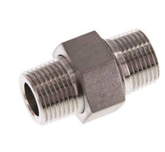 Doppelnippel R3/8'' Trennbare konische Dichtung aus Edelstahl 40bar (562.0psi)