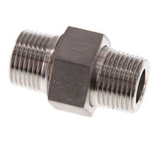 Doppelnippel R3/8'' Trennbare konische Dichtung aus Edelstahl 40bar (562.0psi)