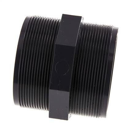 Reducing Double Nipple G3'' PVC-U 16bar (224.8psi) EN 1452-3
