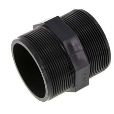 Reducing Double Nipple G2 1/2'' PVC-U 16bar (224.8psi) EN 1452-3