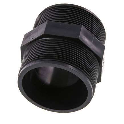Reduzier-Doppelnippel G2 1/2'' PVC-U 16bar (224,8psi) EN 1452-3