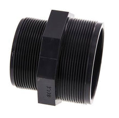Reducing Double Nipple G2 1/2'' x G3'' PVC-U 16bar (224.8psi) EN 1452-3