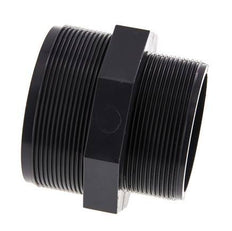 Reduzier-Doppelnippel G2 1/2'' x G3'' PVC-U 16bar (224,8psi) EN 1452-3