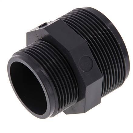 Reduzier-Doppelnippel G1 1/2'' x G2'' PVC-U 16bar (224,8psi) EN 1452-3