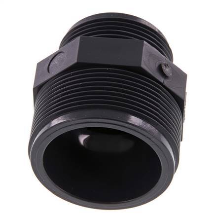 Reduzier-Doppelnippel G1 1/2'' x G2'' PVC-U 16bar (224,8psi) EN 1452-3