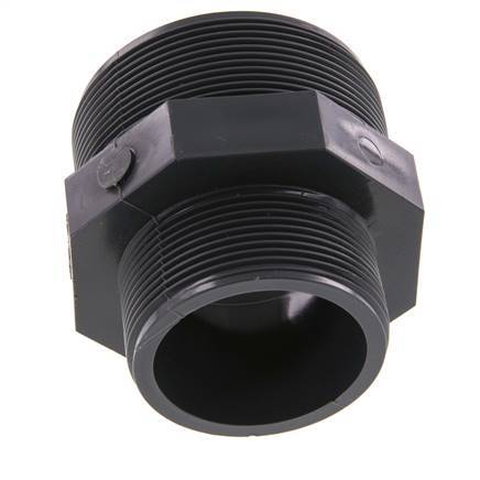 Reducing Double Nipple G2'' x G2 1/2'' PVC-U 16bar (224.8psi) EN 1452-3