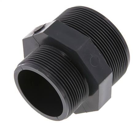 Reducing Double Nipple G2'' x G2 1/2'' PVC-U 16bar (224.8psi) EN 1452-3