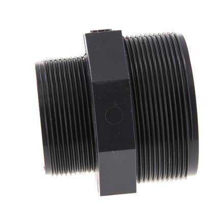Reducing Double Nipple G2'' x G2 1/2'' PVC-U 16bar (224.8psi) EN 1452-3