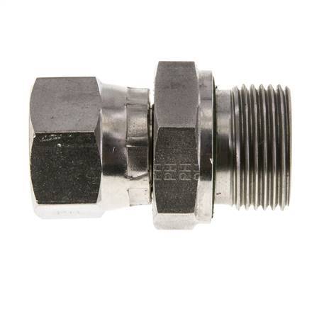 Doppelnippel G3/4'' PVDF 10bar (140,5psi) FDA 36mm Sechskant