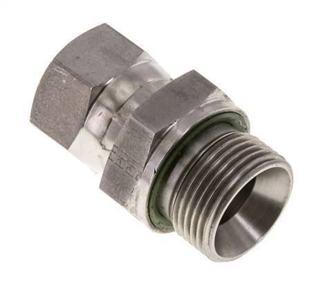 Doppelnippel G3/4'' PVDF 10bar (140,5psi) FDA 36mm Sechskant