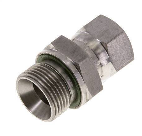 Doppelnippel G3/4'' PVDF 10bar (140,5psi) FDA 36mm Sechskant