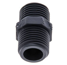 Double Nipple G1/2'' Polypropylene (pp) 10bar (140.5psi) FDA 24mm Hex [2 Pieces]