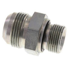 JIC Doppelnippel G3/4'' x UN 1-5/16''-12 Stahl NBR 170bar (2388.5psi)