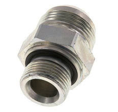 JIC Doppelnippel G3/4'' x UN 1-5/16''-12 Stahl NBR 170bar (2388.5psi)