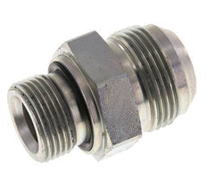 JIC Doppelnippel G3/4'' x UN 1-5/16''-12 Stahl NBR 170bar (2388.5psi)