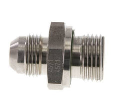 JIC Doppelnippel G1/2'' x UNF 3/4''-16 Edelstahl FKM 275bar (3863.75psi)
