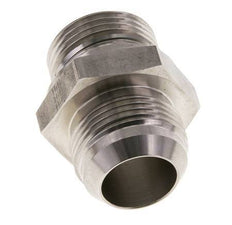 JIC Doppelnippel G1'' x UN 1-5/16''-12 Edelstahl FKM 170bar (2388.5psi)