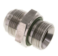 JIC Doppelnippel G1'' x UN 1-5/16''-12 Edelstahl FKM 170bar (2388.5psi)