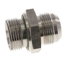 JIC Doppelnippel G1'' x UN 1-5/16''-12 Edelstahl FKM 170bar (2388.5psi)