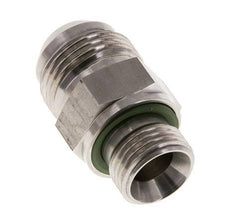 JIC Doppelnippel G1/2'' x UN 1-1/16''-12 Edelstahl FKM 210bar (2950.5psi)