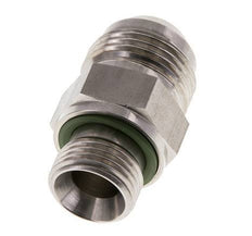 JIC Doppelnippel G1/2'' x UN 1-1/16''-12 Edelstahl FKM 210bar (2950.5psi)