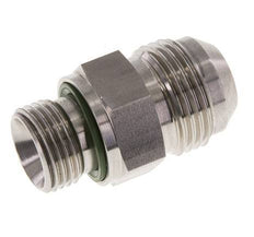 JIC Doppelnippel G1/2'' x UN 1-1/16''-12 Edelstahl FKM 210bar (2950.5psi)