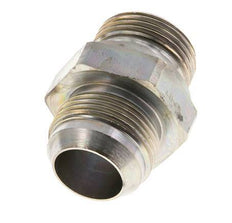 JIC Doppelnippel G1'' x UN 1-5/16''-12 Stahl NBR 170bar (2388.5psi)