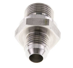 JIC Doppelnippel G3/8'' x UNF 9/16''-18 Edelstahl FKM 275bar (3863.75psi)