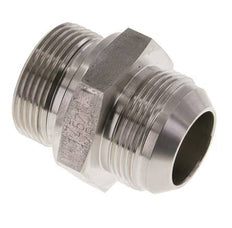 JIC Doppelnippel G1 1/4'' x UN 1-5/8''-12 Edelstahl FKM 140bar (1967.0psi)