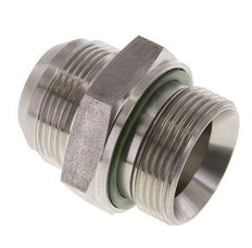 JIC Doppelnippel G1 1/4'' x UN 1-5/8''-12 Edelstahl FKM 140bar (1967.0psi)