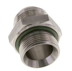 JIC Doppelnippel G1 1/4'' x UN 1-5/8''-12 Edelstahl FKM 140bar (1967.0psi)