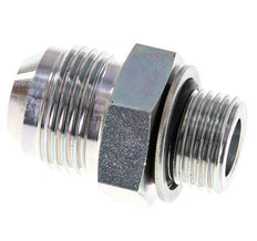 JIC Doppelnippel G1/2'' x UN 1-1/16''-12 Stahl NBR 210bar (2950.5psi)