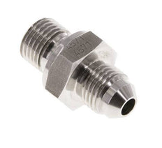 JIC Doppelnippel G1/4'' x UNF 1/2''-20 Edelstahl FKM 275bar (3863.75psi)
