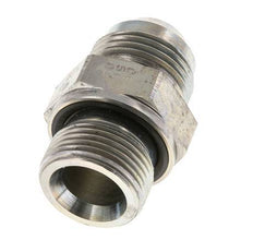 JIC Double Nipple G3/4'' x UN 1-1/16''-12 Steel NBR 210bar (2950.5psi)