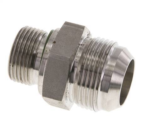 JIC Doppelnippel G3/4'' x UN 1-5/16''-12 Edelstahl FKM 170bar (2388.5psi)