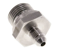 JIC Doppelnippel G1/2'' x UNF 7/16''-20 Edelstahl FKM 310bar (4355.5psi)