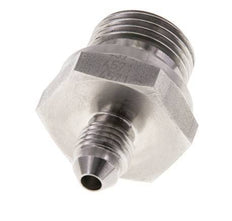 JIC Doppelnippel G1/2'' x UNF 7/16''-20 Edelstahl FKM 310bar (4355.5psi)