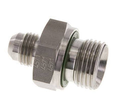 JIC Doppelnippel G1/2'' x UNF 9/16''-18 Edelstahl FKM 275bar (3863.75psi)