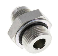 JIC Doppelnippel G3/4'' x UNF 7/8''-14 Stahl NBR 210bar (2950.5psi)