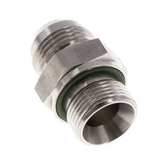 JIC Doppelnippel G3/4'' x UN 1-1/16''-12 Edelstahl FKM 210bar (2950.5psi)