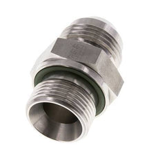 JIC Doppelnippel G3/4'' x UN 1-1/16''-12 Edelstahl FKM 210bar (2950.5psi)