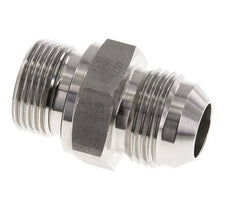 JIC Doppelnippel G3/4'' x UN 1-1/16''-12 Edelstahl FKM 210bar (2950.5psi)